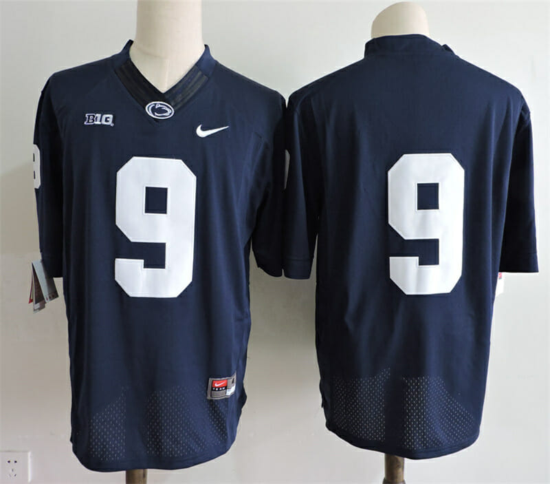 Penn State Nittany Lions #9 No Name College Football Jersey 1 Penn State Nittany Lions #9 No Name College Football Jersey
