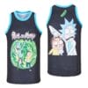 Rick And Morty Secretagent Movie Basketball Jersey Black 4 Rick And Morty Secretagent Movie Basketball Jersey Black