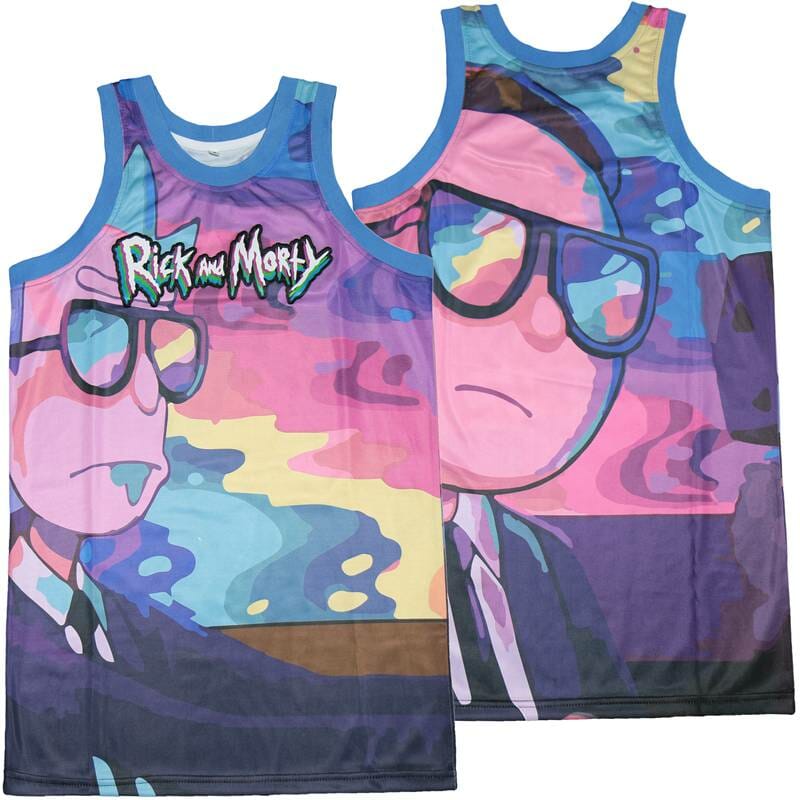 Rick And Morty Secretagent Movie Basketball Jersey 1 Rick And Morty Secretagent Movie Basketball Jersey