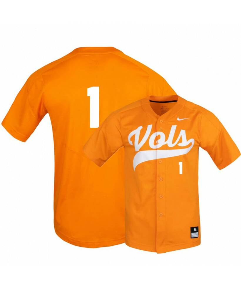 Alerick Soularie Jersey #1 Tennessee Volunteers Elite Orange Baseball Jerseys 1 Alerick Soularie Jersey #1 Tennessee Volunteers Elite Orange Baseball Jerseys