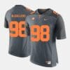 Tennessee Volunteers #98 Daniel Mccullers College Football Grey Jersey