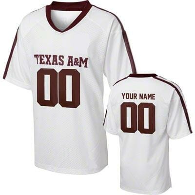 Texas A&M Custom Jersey Name Number NCAA College Football Style 2 10 Texas A&M Custom Jersey Name Number NCAA College Football Style 2
