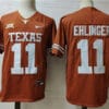Texas Longhorns 11 Sam Ehlinger College Football Jersey