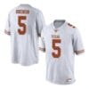 Texas Robinson Jersey #5 NCAA College Football White