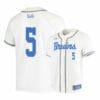 UCLA Bruins 5 Garrett Mitchell White College Baseball Jersey 4 UCLA Bruins 5 Garrett Mitchell White College Baseball Jersey
