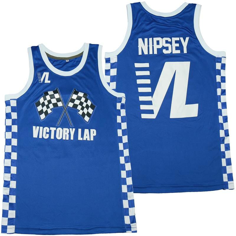 Victory Lap Nipsey Movie Basketball Jersey Blue 1 Victory Lap Nipsey Movie Basketball Jersey Blue