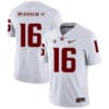 Washington State Cougars #16 Gardner Minshew II Football Jersey White 7 Washington State Cougars 16 Gardner Minshew II Football Jersey White