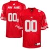 Customized Wisconsin Jersey Name Number Red College Football