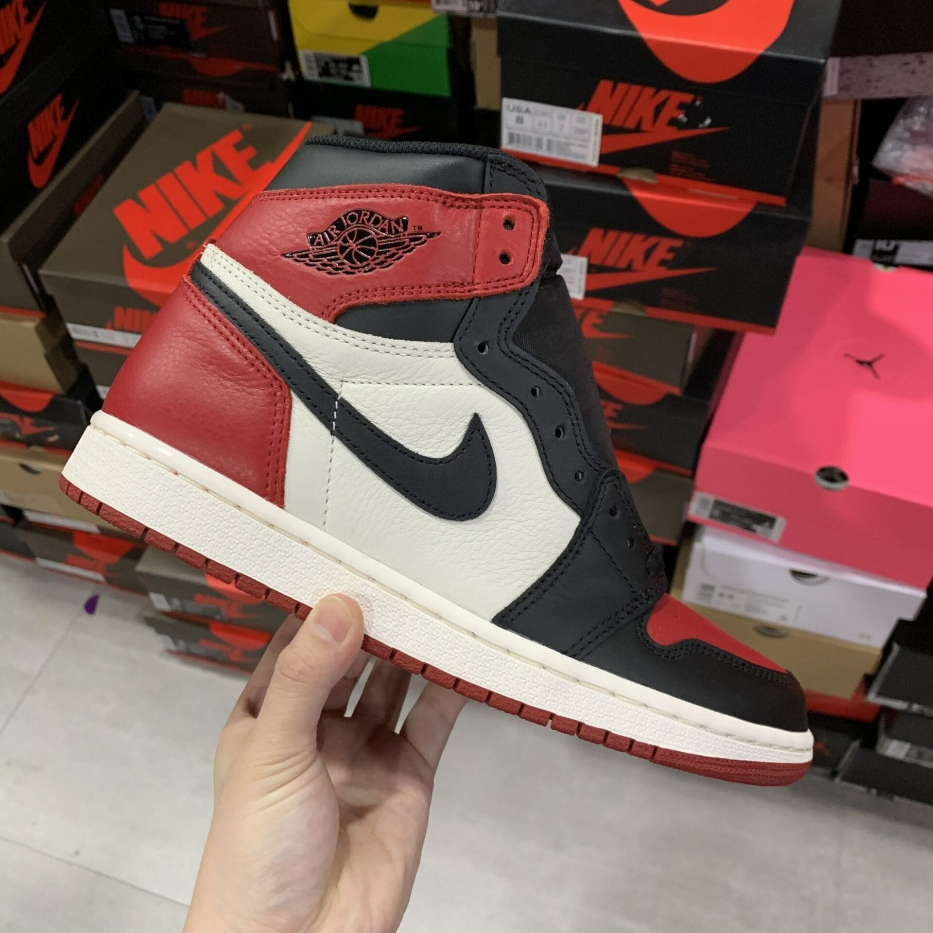 bred 1 on feet