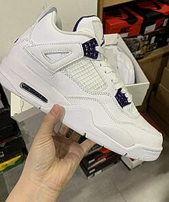 Air Jordan 4 Purple Metallic