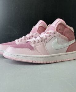 Alternative view of Air Jordan 1 Mid Digital Pink (W)