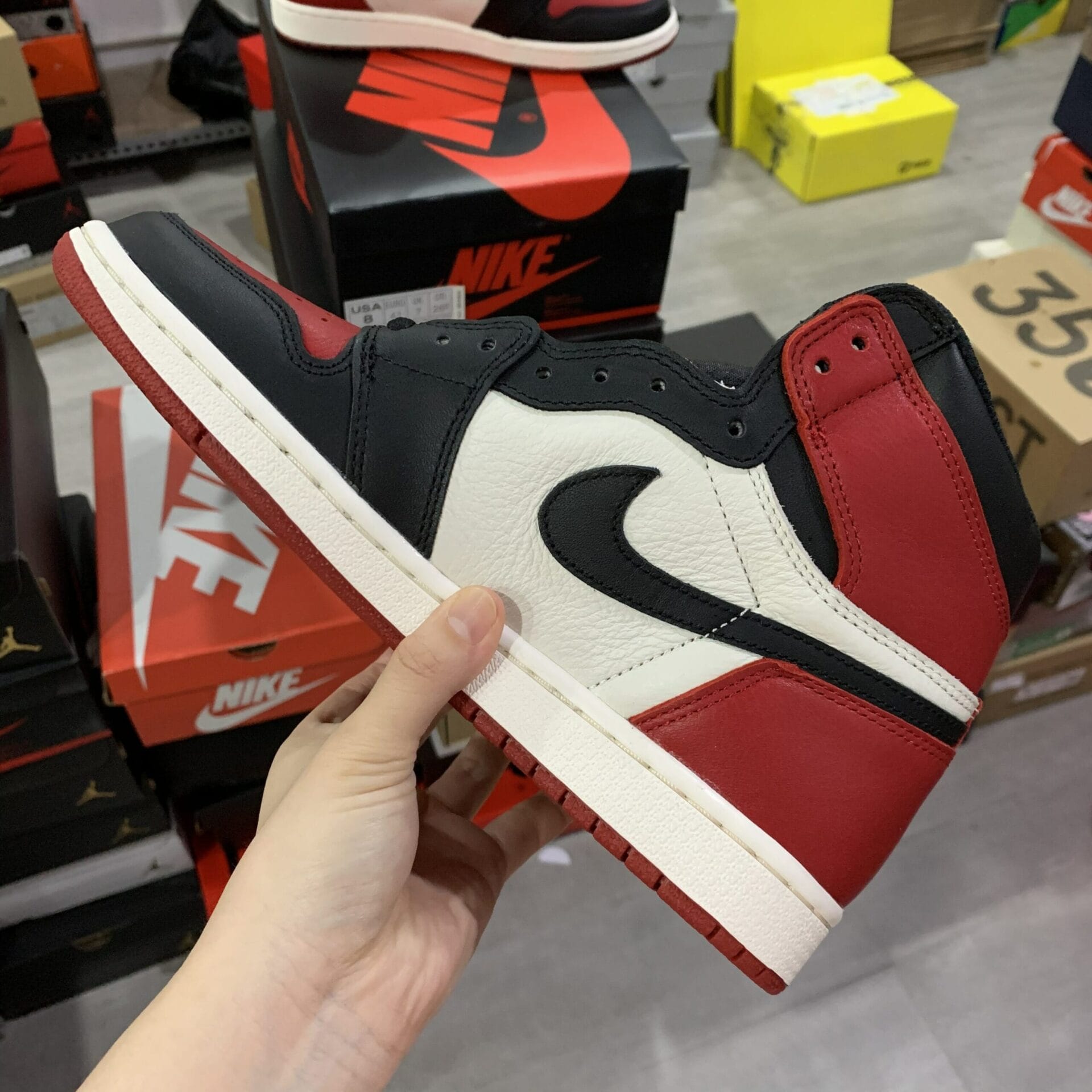 bred toe 1 size 8