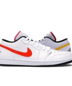 Air Jordan 1 Low White Multi-Color