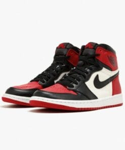 Alternative view of Air Jordan 1 Retro High Bred Toe