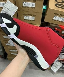 Alternative view of Air Jordan 14 Gym Red