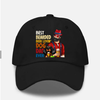 Best Bearded Beer Lovin Dog Dad Ever Personalized Hat Black