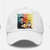 Dog Dad Bod Personalized Hat White 2 Dog Dad Bod Personalized Hat White