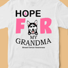 Hope For My Friend Breast Cancer Awareness Personalized Shirt 2 Hope For My Friend Breast Cancer Awareness Personalized Shirt