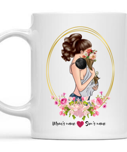 Just A Boy In Love With His Mama Mug