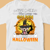 Just A Girl Who Loves Dog And Halloween Personalized Shirt 1