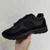Lace Up Thick Bottom Black Shoes
