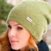 Unisex Wool Beanie Green