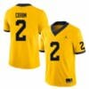 Michigan Wolverines #2 Blake Corum College Football jersey Yellow