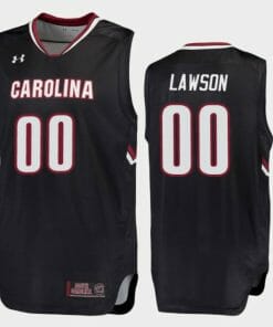AJ Lawson Jersey South Carolina Gamecocks College Basketball Black Replica #00