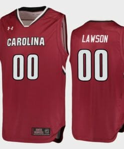 AJ Lawson Jersey South Carolina Gamecocks College Basketball Garnet Replica #00