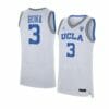 Adem Bona Jersey #3 UCLA Bruins NCAA College Basketball Jerseys White