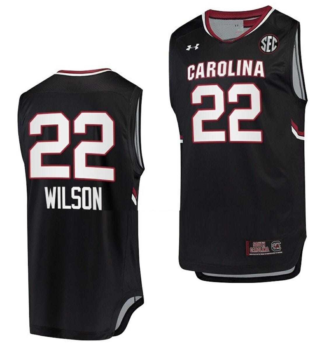 A'ja Wilson Jersey South Carolina Gamecocks Jersey College Basketball Black #22 1 A'ja Wilson Jersey South Carolina Gamecocks Jersey College Basketball Black #22