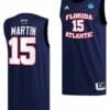 Alijah Martin Jersey FAU Owls College Basketball 2023 NCAA March Madness Navy #15