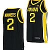 Amarion Nimmers Jersey Iowa Hawkeyes College Basketball Black #2