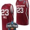 Aubryanna Hall Jersey South Carolina Gamecocks College Basketball 2023 NCAA Final Four Garnet Garnet #23 3 Aubryanna Hall Jersey South Carolina Gamecocks College Basketball 2023 NCAA Final Four Garnet Garnet #23