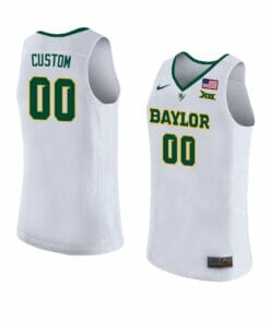 Baylor Bears Jersey Custom College Basketball Jerseys Name and Number 11 Baylor Bears Jersey Custom College Basketball Jerseys Name and Number White