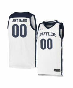 Custom Butler Bulldogs Jersey College Basketball Name and Number Elite White