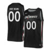Custom Cincinnati Bearcats Jersey College Basketball Name and Number Black Retro