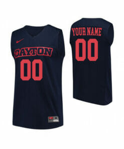 Custom Dayton Flyers Jersey College Basketball Name and Number Elite Navy