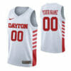 Custom Dayton Flyers Jersey College Basketball Name and Number Elite White