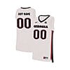 Custom Georgia Bulldogs Jersey College Basketball Name and Number Elite White 2 Custom Georgia Bulldogs Jersey College Basketball Name and Number Elite White