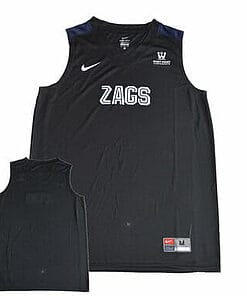 Custom Gonzaga Bulldogs Jersey College Basketball Name and Number Black