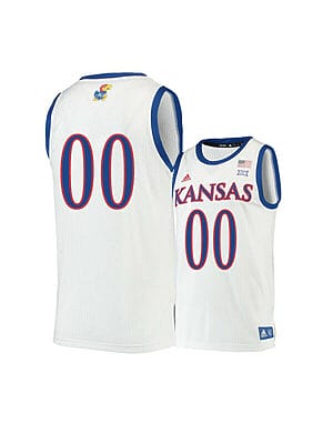 Custom Kansas Jayhawks Jersey College Basketball Name and Number Beige