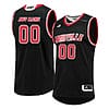 Custom Louisville Cardinals Jersey College Basketball Name and Number Black