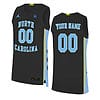 Custom North Carolina Tar Heels Jersey College Basketball Name and Number Elite Black