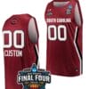 Custom South Carolina Gamecocks Jersey College Basketball 2023 NCAA Final Four Garnet 7 Custom South Carolina Gamecocks Jersey College Basketball 2023 NCAA Final Four Garnet