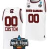 Custom South Carolina Gamecocks Jersey College Basketball 2023 NCAA Final Four White 6 Custom South Carolina Gamecocks Jersey College Basketball 2023 NCAA Final Four White