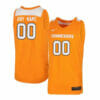 Custom Tennessee Volunteers Jersey College Basketball Elite Orange White
