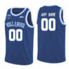 Custom Villanova Wildcats Jersey College Basketball Name and Number Blue 3 Custom Villanova Wildcats Jersey College Basketball Name and Number Blue