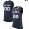 Custom Villanova Wildcats Jersey College Basketball Name and Number Navy Blue