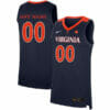 Custom Virginia Cavaliers Jersey College Basketball Name and Number Elite Navy